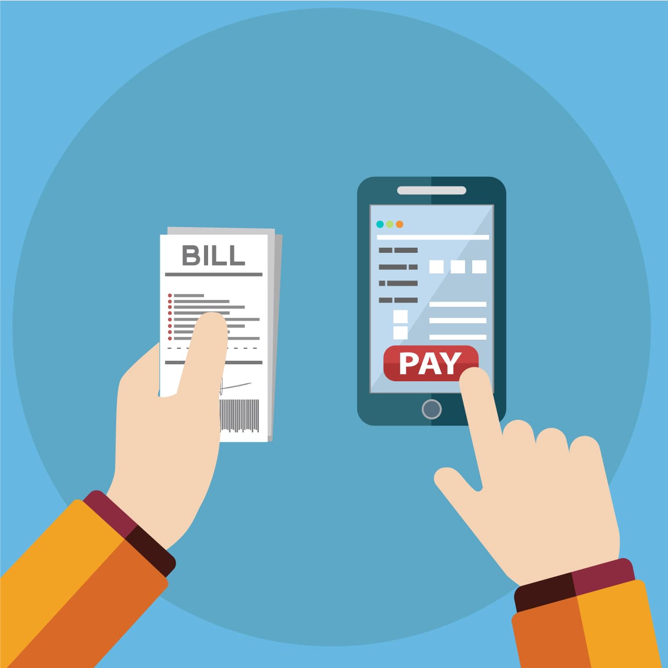 Recharge or Pay Mobile Bill service with Finunique