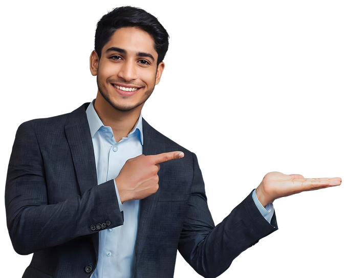 Happy customer with loan